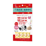 Aixia Miaw Miaw Creamy Purée Cat Treats 15g x4 Healthy Creamy Cat Snacks Enjoy Eating Directly From Sachet