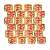 [Bundle of 24] Aixia Kin Can Cat Wet Food 70g Mini And Rich Series Tuna Based Chicken Fillet Beef Whitebait Rich Sauce