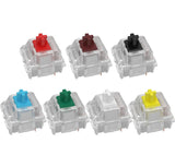 Gateron KS-9 RGB Mechanical MX Type Key Switch Red Blue Brown Yellow Green Black White Keyboard Switch Set