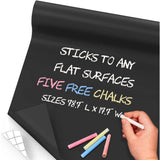 Blackboard Sticker Easy Stick On Wall For Home Study And School & Office