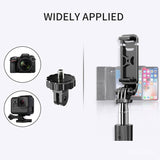 L02 3 in1 Multifunction Mobile Phone Tripod Selfie Stick bluetooth monopod 360° rotation portable extendable