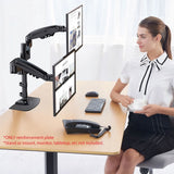 BRATECK Steel Reinforcement Bracket Mount Plate Monitor Mount Desk Stand Table top Protection Table Anti Deformation