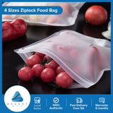 Ziplock Food Bag Vegetable Fruit Preservation Bag Refrigerator Reusable Plastic Zip Sealed Bag Food Storage
