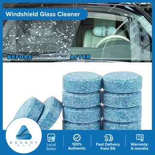 10pcs Windshield Glass Cleaner Home Floor & Window Cleaning Concentrated Wiper Essence
