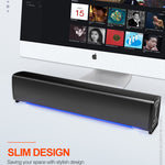 Wireless Speaker Car Smart Subwoofer Portable Soundbar DJ Speaker Box TV Speaker Gaming Projectors S6