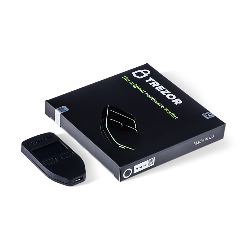 Trezor One Bitcoin / Cryptocurrency Hardware Wallet