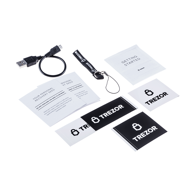 Trezor One Bitcoin / Cryptocurrency Hardware Wallet