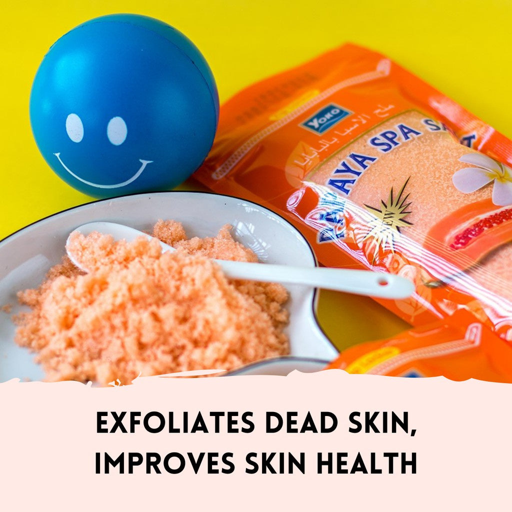 Thailand YOKO Spa Bath Salt Skin Whitening Exfoliating and Enriching w ...
