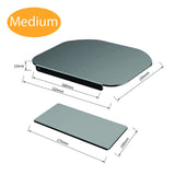 BRATECK Steel Reinforcement Bracket Mount Plate Monitor Mount Desk Stand Table top Protection Table Anti Deformation