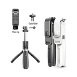 L02 3 in1 Multifunction Mobile Phone Tripod Selfie Stick bluetooth monopod 360° rotation portable extendable
