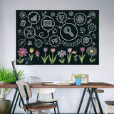 Blackboard Sticker Easy Stick On Wall For Home Study And School & Office