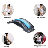 Back Stretcher Device with Magnetic Points Magnet Pain Relief Yoga Training