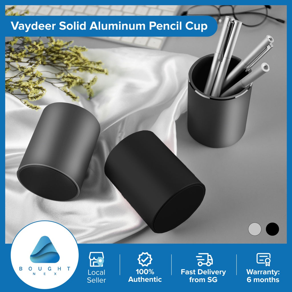 Vaydeer Solid Aluminum Pencil Desktop bottle Stationery can Storage Box multipurpose