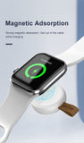 Apple Watch Charger Portable Mini Magnetic Wireless Charger USB