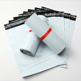 50pc White Polymailer Bag / Courier Bag / Mailer Bag / Posting Plastic Bag Various Sizes
