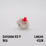 Gateron KS-9 RGB Mechanical MX Type Key Switch Red Blue Brown Yellow Green Black White Keyboard Switch Set